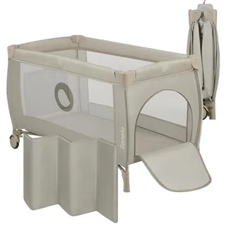 lionelo Stefi Plus Reisebett Beige Cappuccino
