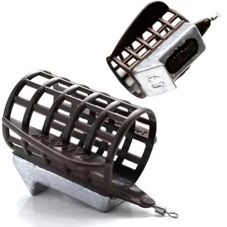 FANATIK Profi Futterkorb offener Feederkorb Angelkorb HAPUGA Blei 40g, 50g, 60g, 70g, 80g, 100g, 120g (70 Gramm)