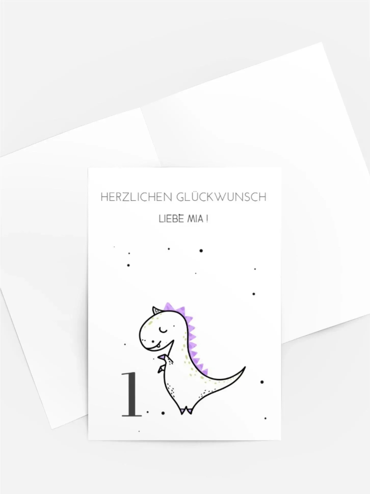 Geburtskarten selbst gestalten mit Spruch und Fotos im Onlinedesigner bei Meine-Kartenmanufaktur.de