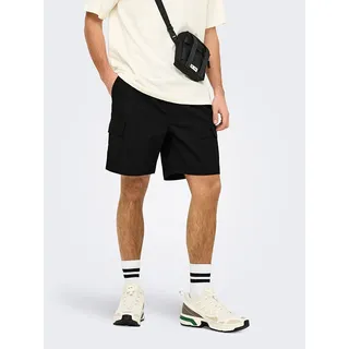ONLY & SONS Shorts in Schwarz - L