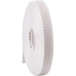 Nobily Rollladengurt 14/15 mm in Grau, 6m Made IN Germany, Gurtband für Rolladen und Jalousie, Mini Rolladengurt strapazier- und reißfest, stabiles Rolladenband