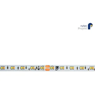 Rutec Projekt LED Strip VARDAflex Plus DTW, IP20, 24V, 120 LED/m, 7.5W/m 1900-3300K, CRI80, dim-to-warm, 5m Rolle, 30cm Kabel RUP-PGI141