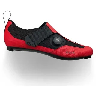 FIZIK Transiro Infinito R3 Triathlonschuhe rot/schwarz EU 42