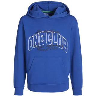 JACK&JONES Jungen Sweatshirt JORCOLE Sweat Hood OS JNR (DE/NL/SE/PL, Numerisch, 152, Regular, Mazarine Blue) - 152