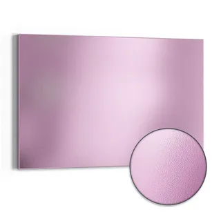 deqori Metall Magnettafel | 60x40 cm cm groß | "Pastellfarben - Lavendel" | Whiteboard für alle Magnete | Magnetboard Wand-Tafel für Küche & Büro | Design Magnetwand Pinnwand magnetisch