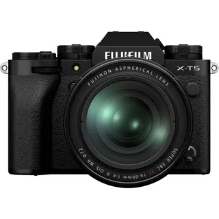 Fujifilm X-T5 + XF16-80mm f4 R OIS WR schwarz