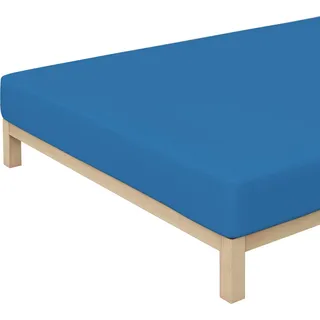 Baumwolle 140 x 200 - 160 x 220 cm blue mid
