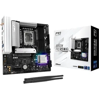 ASRock B860M Pro RS WiFi 1851 mATX HDMI/DP DDR5