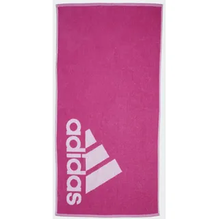 adidas Unisex Brand Towel, semi Lucid Fuchsia/White, S