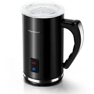 Aigostar Milchaufschäumer Elektrisch 500W 240ml, Milchschäumer für heißer & kalter Milchschaum mit 3 Modi Milch Frother für Latte,