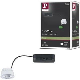 Paulmann Coin 1 50mm Kunststoff klar