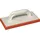 Kronen-Hansa Reibfix-Brett mit Schwammgummi rot grob 140 x 280 x 20 mm