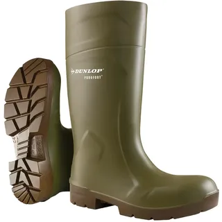 Dunlop FoodPro MultiGrip Safety Gummistiefel, Grün, 47 EU