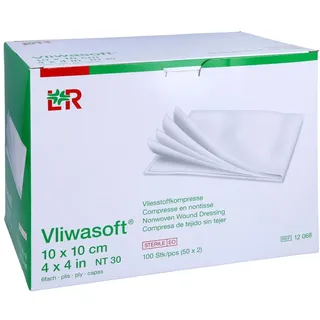 + Prisoma GmbH VLIWASOFT Vlieskompressen 10x10 cm steril 6l.