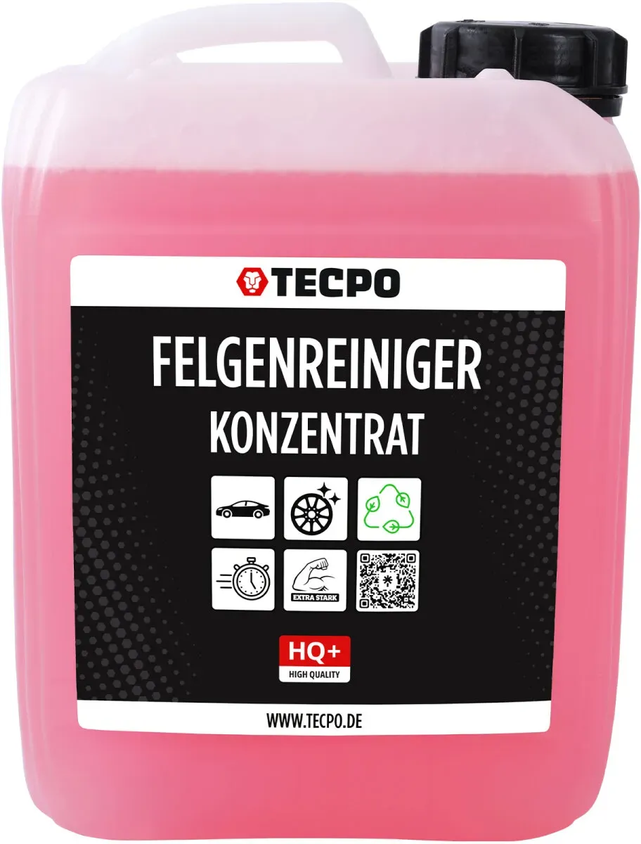 TECPO Felgenreiniger für Alu-, Stahl-und Leichtmetallfelgen,...
