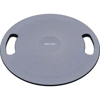 Gorilla Sports Balance Board mit Griffen, in Schwarz/Dunkelgrau schwarz|grau No Size