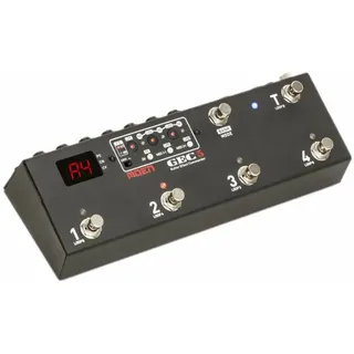 MoenFX GEC5 Guitar Pedal FX Loop Switcher - 5 Loop Foot Controller Routing System