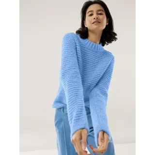 Walbusch Damen KERO Alpaka-Pullover Hellblau