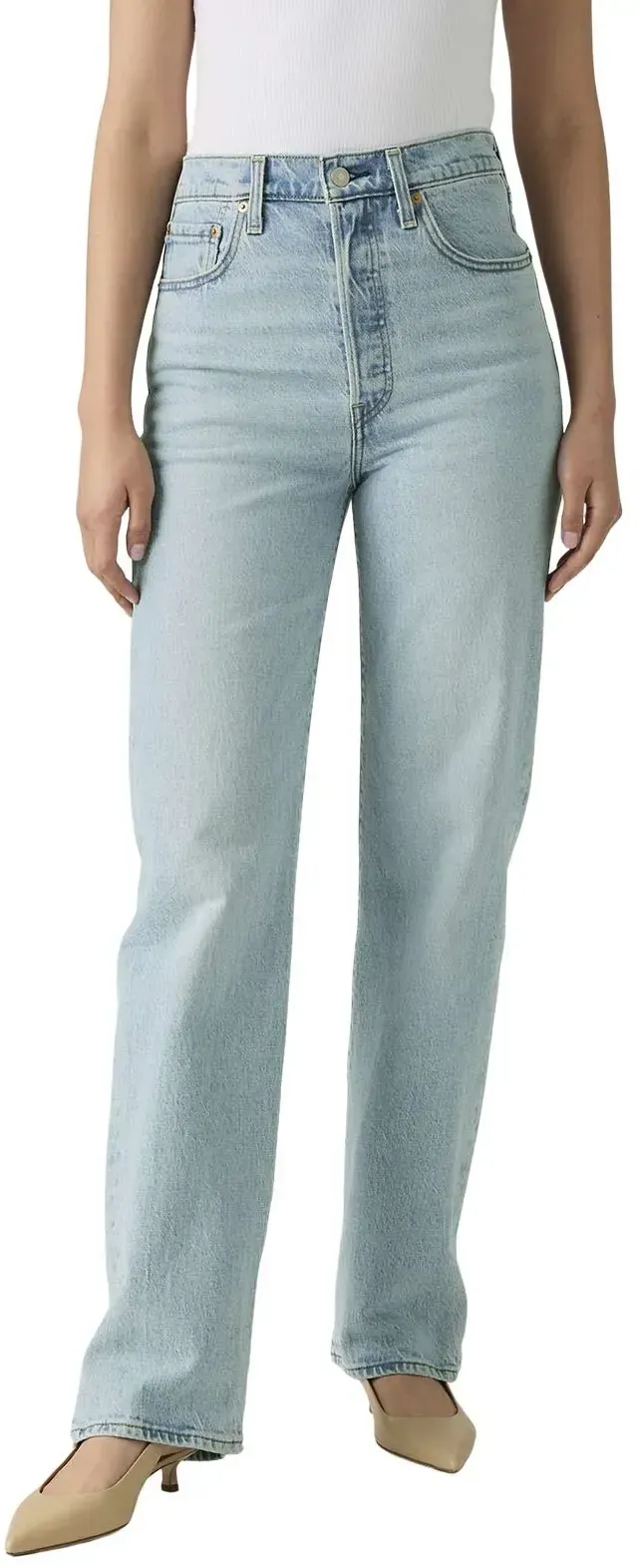 Levi's Ribcage Full Length Jeans in Blasted Stone-W29 / L32