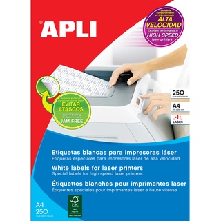 Apli 210 x 297 mm Rouge Fluo