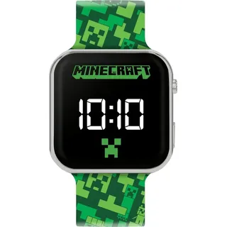 Minecraft Lässige Uhr MIN4273 0 mm Digital grün