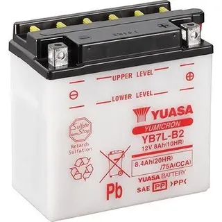 YUASA Fahrzeugbatterie, YB7L-B2 (12 V)