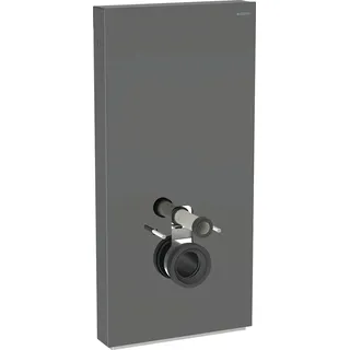 Geberit Monolith Plus BH 101cm, Fr. Gl. la., S. Alu SW-chrom