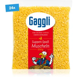 Gaggli Muschelnudeln 250 g, 24er Pack