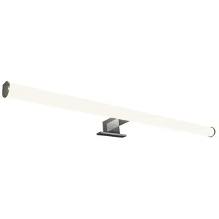 Kalb Material Für Möbel LED Spiegelleuchte 600mm Aufbauleuchte 230V Badezimmer Leuchte verchromt, Auswahl:600mm - Warmweiss