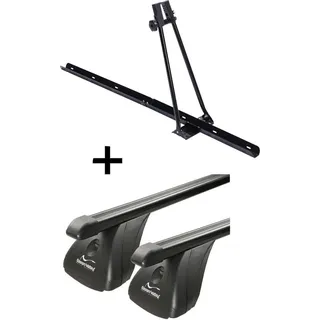 Fahrradträger ORION + Dachträger VDP Stahl kompatibel mit für Peugeot 208 5 Türer ab 2012