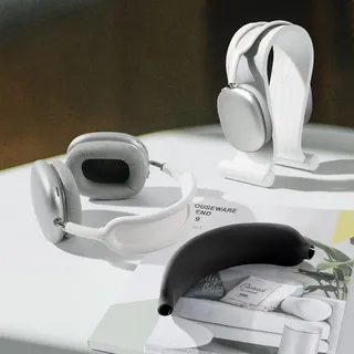 kwmobile Kopfband Abdeckung kompatibel mit Apple Airpods Max - Headband Case - Kopfhörer Schutz - Grau