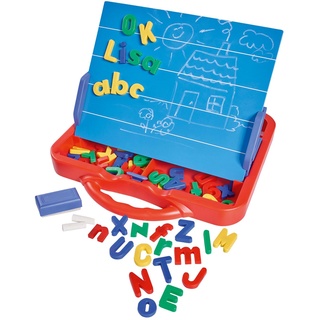 Simba Art & Fun ABC Magnettafel im Koffer,