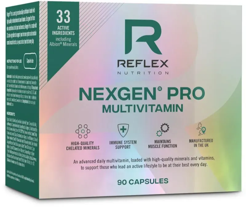 Reflex Nutrition Nexgen® PRO Kapseln für eine einwandfreie Funktion des Organismus 90 g