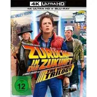 Zurück in die Zukunft - Trilogie (4K-UHD+Blu-ray)