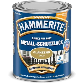 HAMMERITE Metall-Schutzlack 250 ml gold glänzend