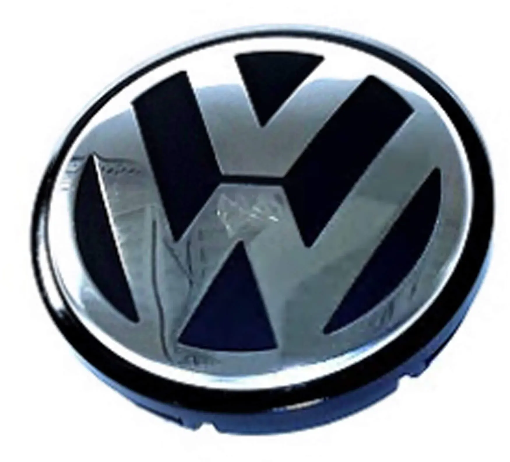 Volkswagen Radnabenkappe Abdeckkappe Nabenabdeckung chrom/schwarz 1J0601171XRW