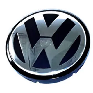 Volkswagen Radnabenkappe Abdeckkappe Nabenabdeckung chrom/schwarz 1J0601171XRW