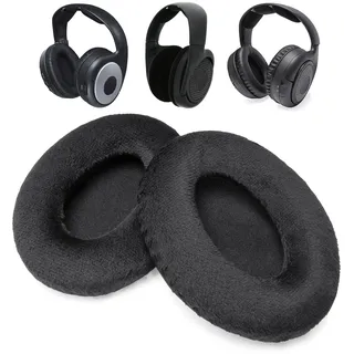 Voarmaks Ohrpolster kompatibel mit Sennheiser RS125 RS127 RS130 RS136 RS140 HDR130 RF Wireless TV-Kopfhörern – Velours-Ersatz-Ohrpolster aus Memory-Schaum
