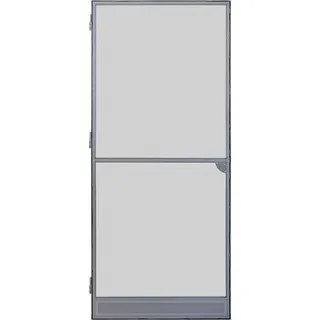 Fliegenschutz-Tür PREMIUM 120 x 240 cm anthrazit/anthrazit kürzbar