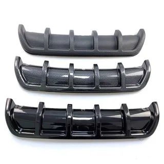Yygjwyw Auto Heckstoßstange Diffusor für Cupra Formentor PHEV, Bright Black