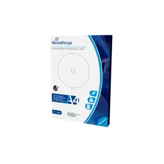 MediaRange Etiketten für CD|DVD|BD, 100er Pack,