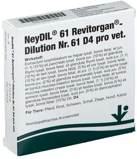 Neydil No.61 D4 pro vet. Ampoules 5x2ml
