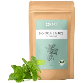 cari nutrition Bio Grüne Minze Tee 60 g