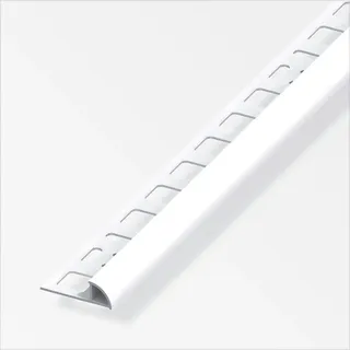 Fliesen Alfers Alfer Viertelkreisprofil Aluminium, beschichtet weiß