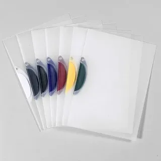 10 Swinghefter DIN A4 / Bewerbungsmappen/Cliphefter/Farbe: schwarz