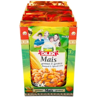 Dilek Mais geröstet & gewürzt 125 g, 10er Pack