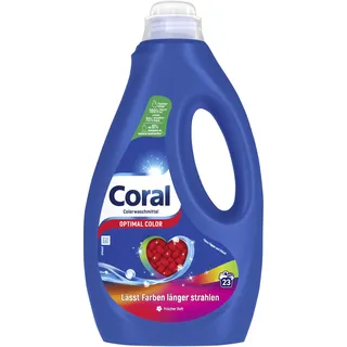 Coral OPTIMAL COLOR Waschmittel flüssig, 1,15 l