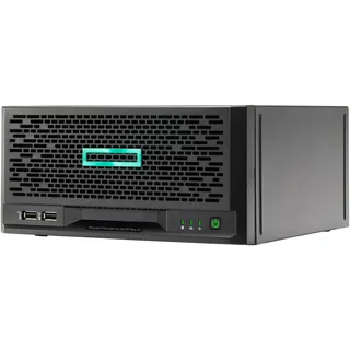 HP HPE ProLiant MicroServer Gen10 Plus v2 Pentium Gold G6405/16gb Server - Black