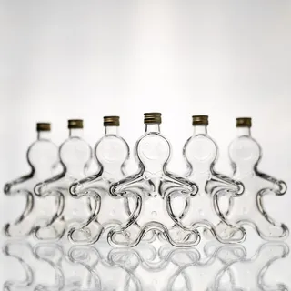 Flasche Gingerbread 250 ml im 6er Set mit Schraubverschlüssen