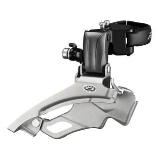 Shimano Altus FD-M371 Umwerfer 3x9-fach silber 63-66° Kettenstrebenwinkel 2022 Umwerfer